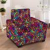 Psychedelic Trippy Eye Armchair Cover-grizzshop