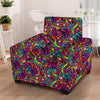 Psychedelic Trippy Eye Armchair Cover-grizzshop