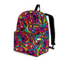 Psychedelic Trippy Eye Backpack-grizzshop