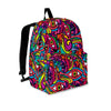 Psychedelic Trippy Eye Backpack-grizzshop