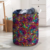 Psychedelic Trippy Eye Laundry Basket-grizzshop