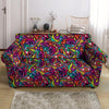 Psychedelic Trippy Eye Loveseat Cover-grizzshop