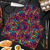 Psychedelic Trippy Eye Men's Apron-grizzshop