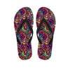 Psychedelic Trippy Eye Men's Flip Flops-grizzshop