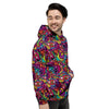 Psychedelic Trippy Eye Men's Hoodie-grizzshop