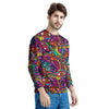 Psychedelic Trippy Eye Men's Sweatshirt-grizzshop