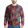 Psychedelic Trippy Eye Men's Sweatshirt-grizzshop