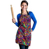 Psychedelic Trippy Eye Women's Apron-grizzshop