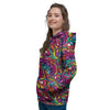 Psychedelic Trippy Eye Women's Hoodie-grizzshop