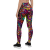 Psychedelic Trippy Eye Women's Leggings-grizzshop