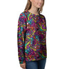 Psychedelic Trippy Eye Women's Sweatshirt-grizzshop