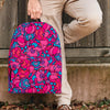 Psychedelic Trippy Hippie Heart Backpack-grizzshop