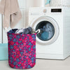 Psychedelic Trippy Hippie Heart Laundry Basket-grizzshop