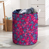 Psychedelic Trippy Hippie Heart Laundry Basket-grizzshop