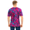 Psychedelic Trippy Hippie Heart Men T Shirt-grizzshop