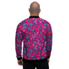 Psychedelic Trippy Hippie Heart Men's Bomber Jacket-grizzshop