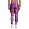 Psychedelic Trippy Hippie Heart Men's Leggings-grizzshop