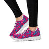 Psychedelic Trippy Hippie Heart Women's Sneakers-grizzshop