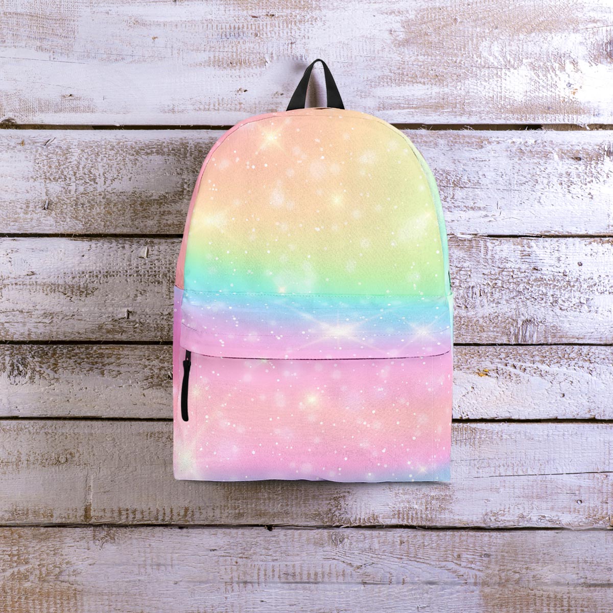 Psychedelic Trippy Holographic Backpack-grizzshop