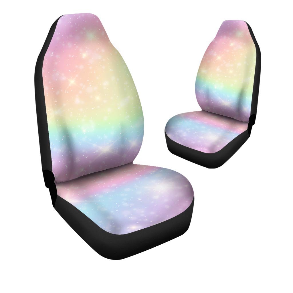 Psychedelic Trippy Holographic Car Seat Covers-grizzshop