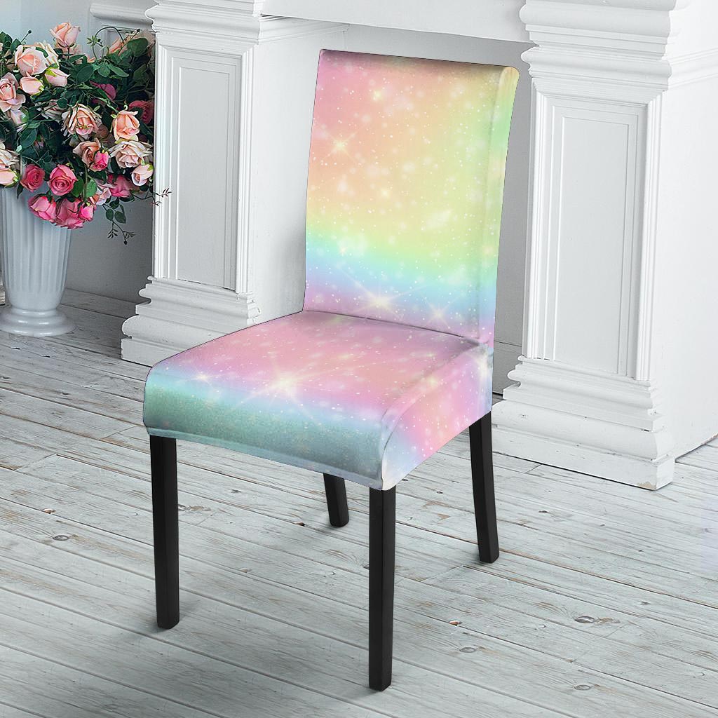 Psychedelic Trippy Holographic Chair Cover-grizzshop