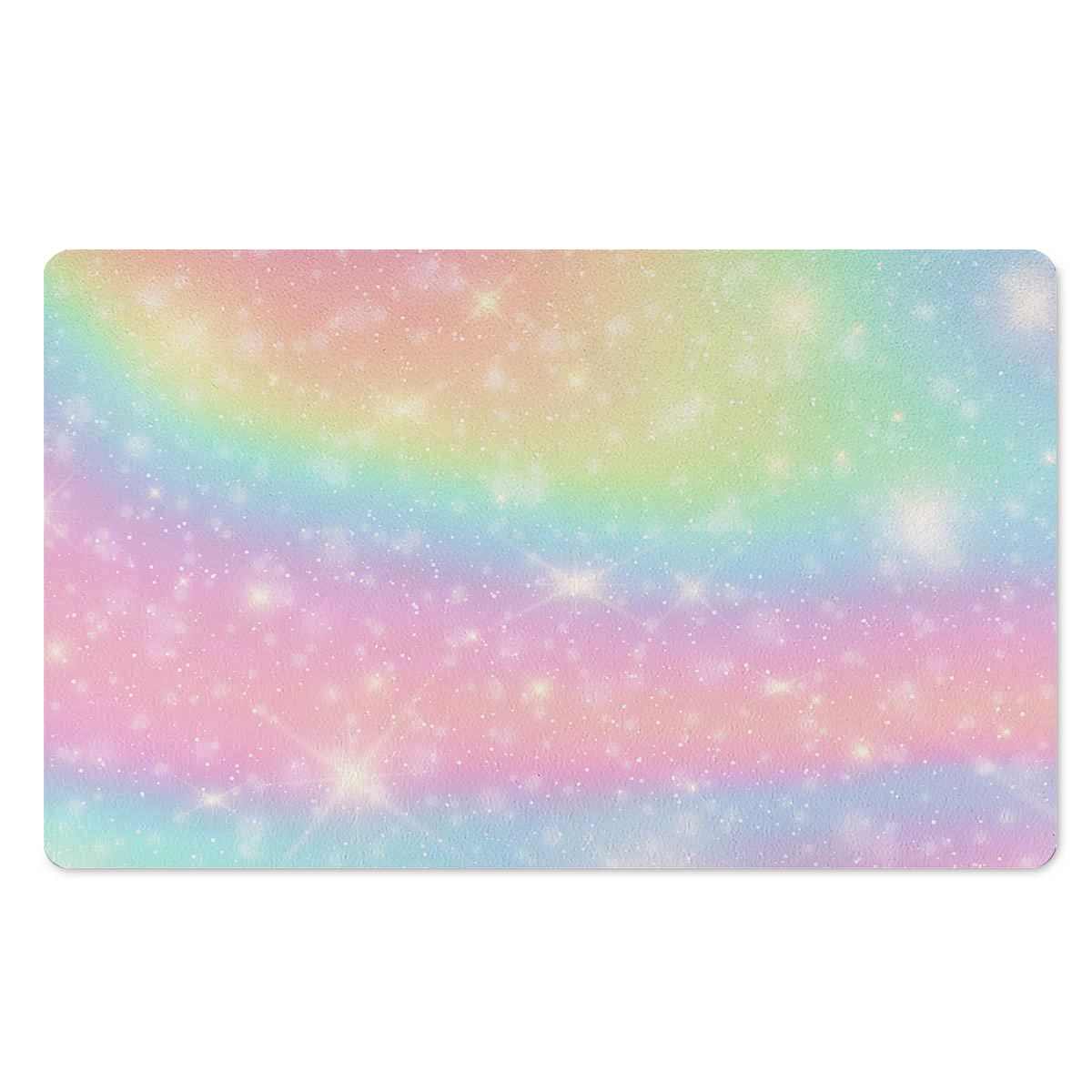 Psychedelic Trippy Holographic Door Mat-grizzshop