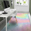 Psychedelic Trippy Holographic Floor Mat-grizzshop