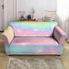 Psychedelic Trippy Holographic Loveseat Cover-grizzshop