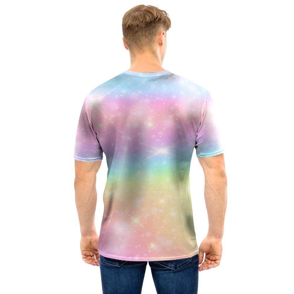 Psychedelic Trippy Holographic Men T Shirt-grizzshop