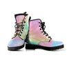 Psychedelic Trippy Holographic Men's Boots-grizzshop