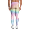 Psychedelic Trippy Holographic Men's Leggings-grizzshop