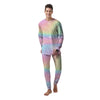 Psychedelic Trippy Holographic Men's Pajamas-grizzshop