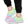 Psychedelic Trippy Holographic Men's Sneakers-grizzshop