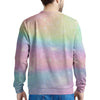 Psychedelic Trippy Holographic Men's Sweatshirt-grizzshop