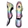 Psychedelic Trippy Holographic Muay Thai Shin Guard-grizzshop