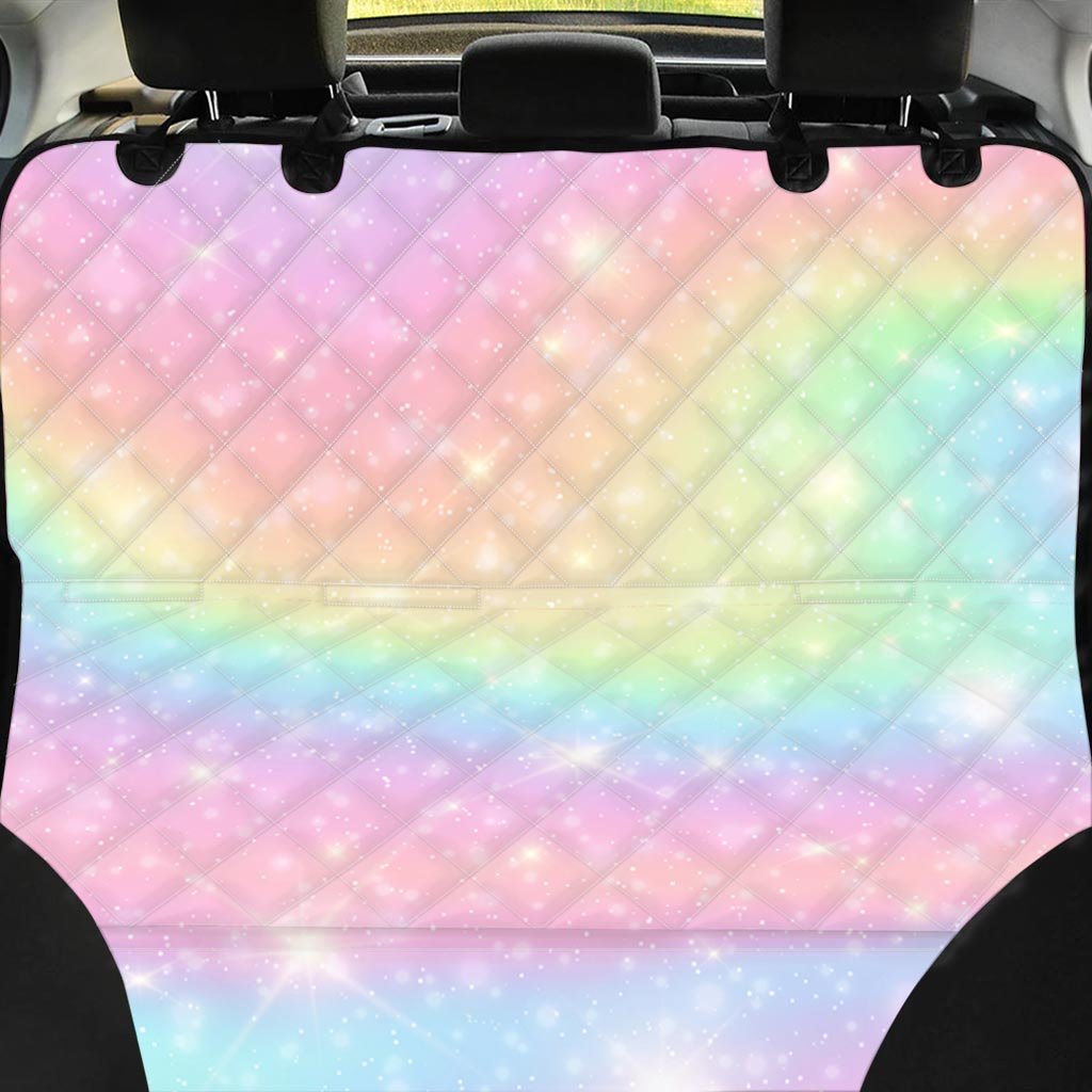 Psychedelic Trippy Holographic Pet Car Seat Cover-grizzshop