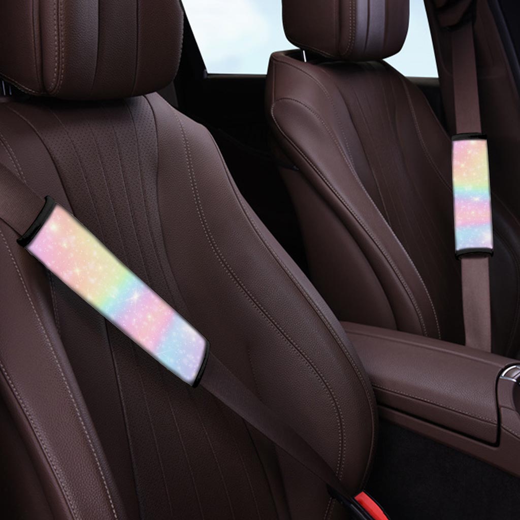 Psychedelic Trippy Holographic Seat Belt Cover-grizzshop