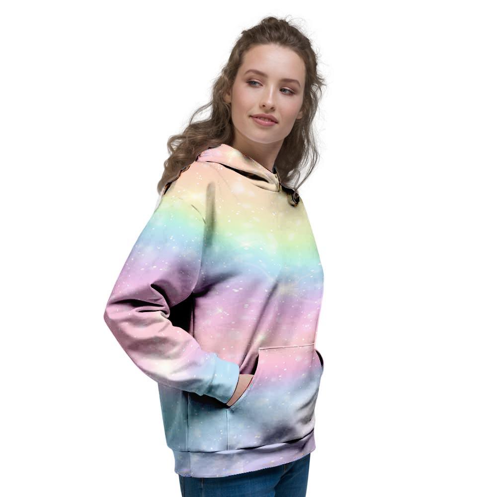 Psychedelic Trippy Holographic Women's Hoodie-grizzshop