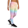 Psychedelic Trippy Holographic Women's Joggers-grizzshop