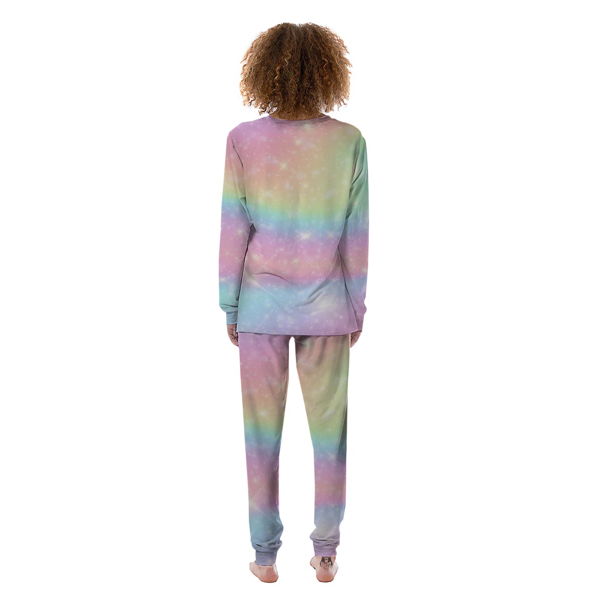 Psychedelic Trippy Holographic Women's Pajamas-grizzshop