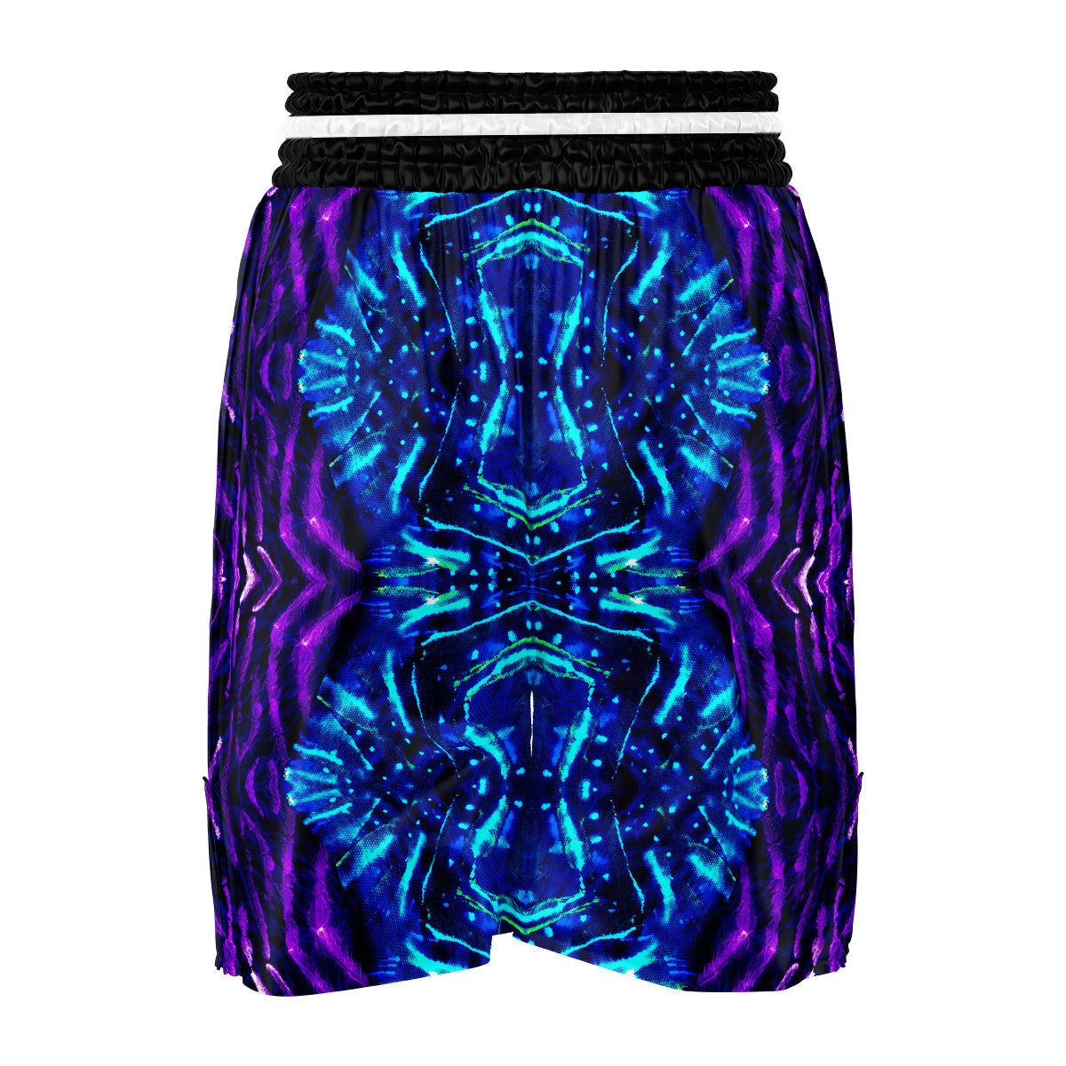 Psychedelic Watercolor Print Pattern Boxing Shorts-grizzshop