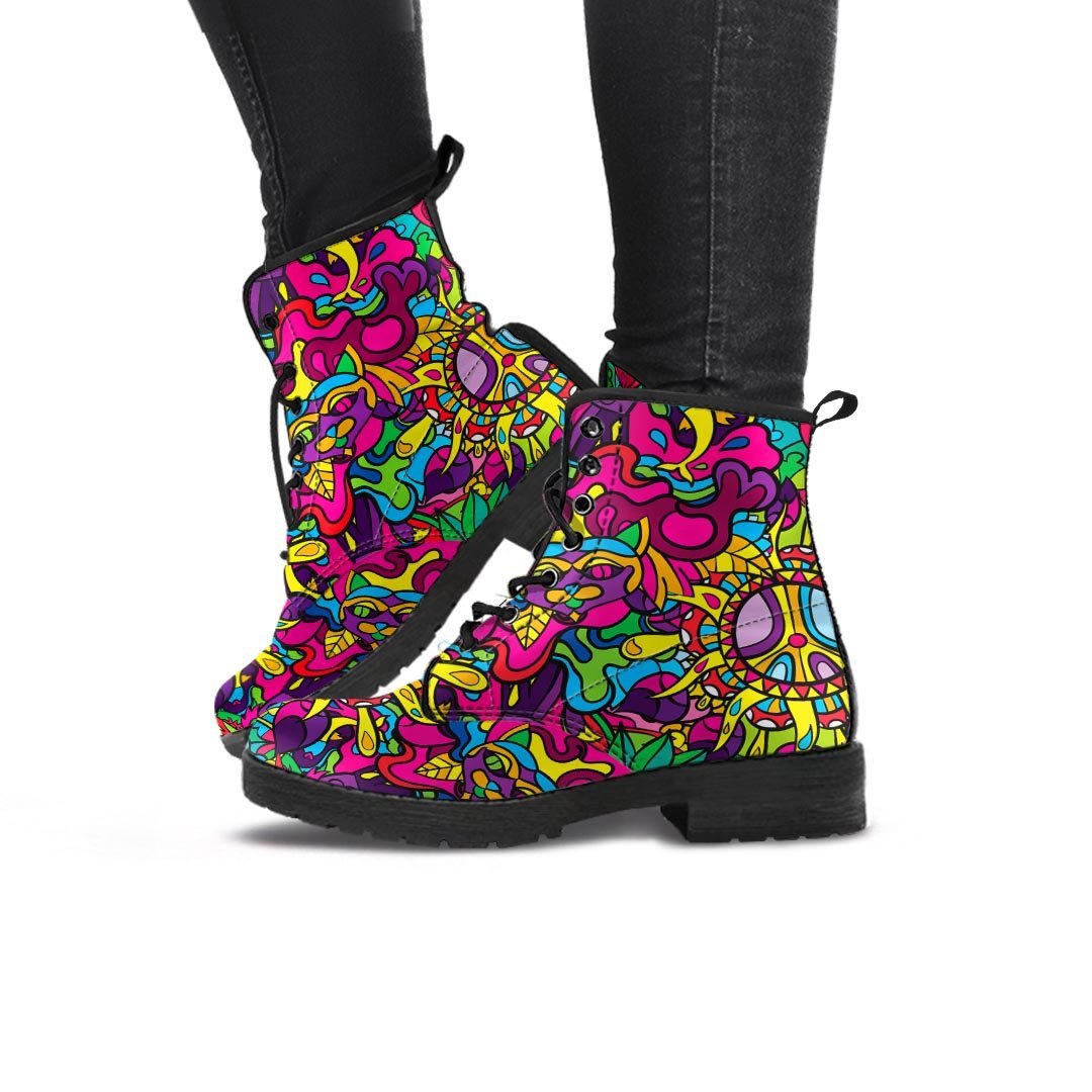 Psychedelic Women's Boots-grizzshop