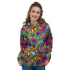 Psychedelic Women's Hoodie-grizzshop