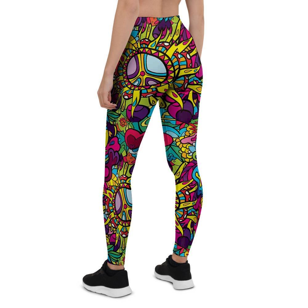 Psychedelic Women's Leggings-grizzshop