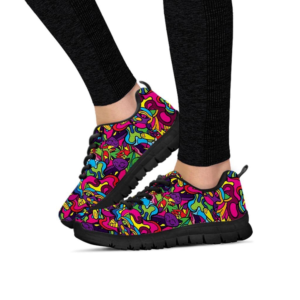 Psychedelic Women's Sneakers-grizzshop