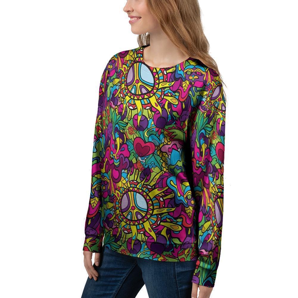 Psychedelic Women's Sweatshirt-grizzshop