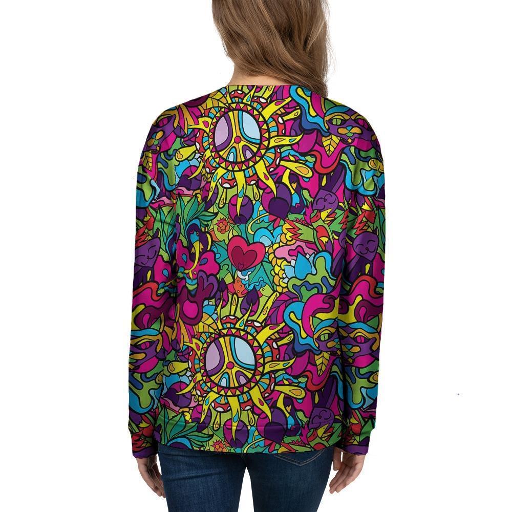 Psychedelic Women's Sweatshirt-grizzshop