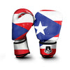 Puerto Rico Flag Print Boxing Gloves-grizzshop