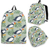 Puffin Cute Pattern Print Backpack-grizzshop