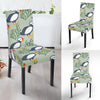 Puffin Cute Pattern Print Chair Cover-grizzshop